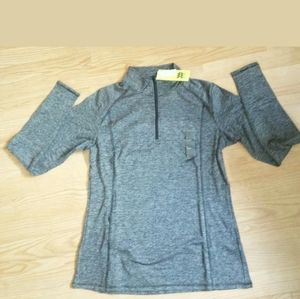 All in Motion Womens Quarter Zip Navy Heather Jack